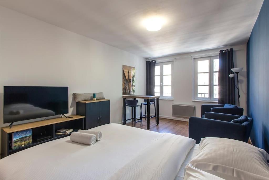 Le 52 Zix - Joli Studio Au Coeur De La Petite France Estrasburgo Exterior foto
