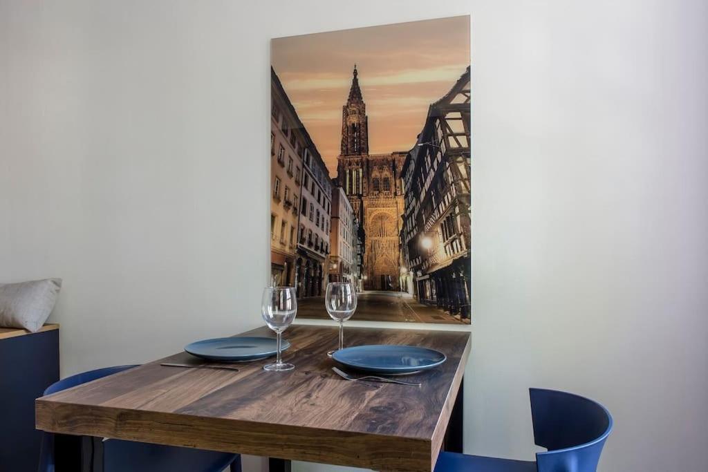 Le 52 Zix - Joli Studio Au Coeur De La Petite France Estrasburgo Exterior foto